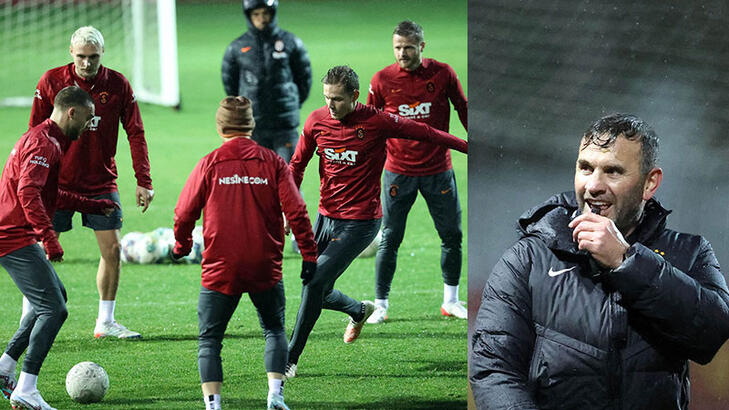 Galatasaray, Antalyaspor maçı hazırlıklarını tamamladı
