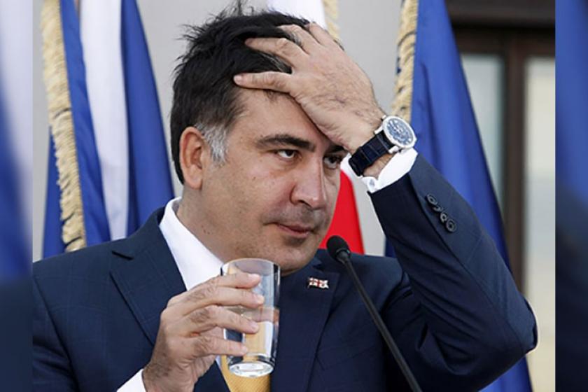 Eski Gürcistan Cumhurbaşkanı Saakaşvili'nin şok edici hastane görüntüleri ortaya çıktı!
