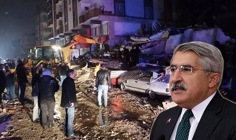 AKP'li vekilin ailesi depremde enkaz altında kaldı