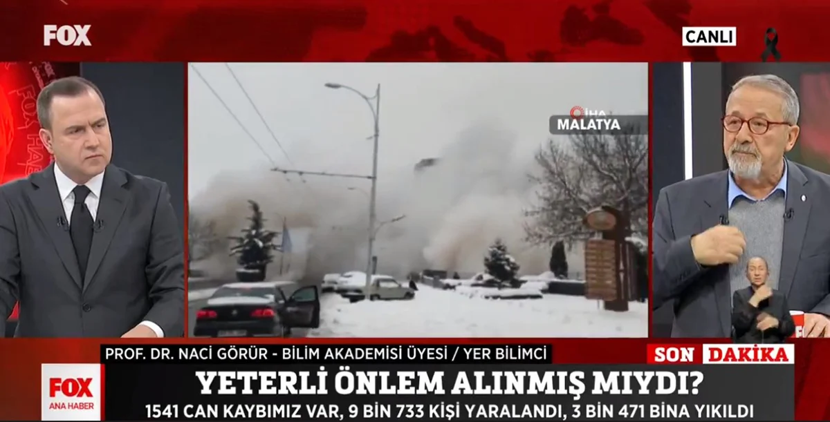 Prof. Dr. Naci Görür: Deprem, göz göre göre geldi