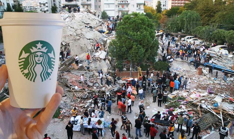 Taziye mesajı yayınlamayan Starbucks'a boykot çağrısı!