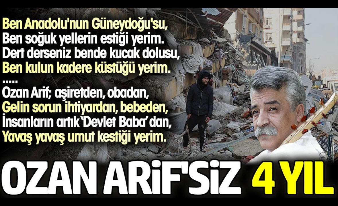 Ozan Arif ölümün 4. yılında anılıyor