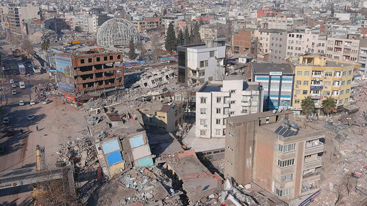 ABD'li ekipler hasar tespit çalışmaları yapıyor