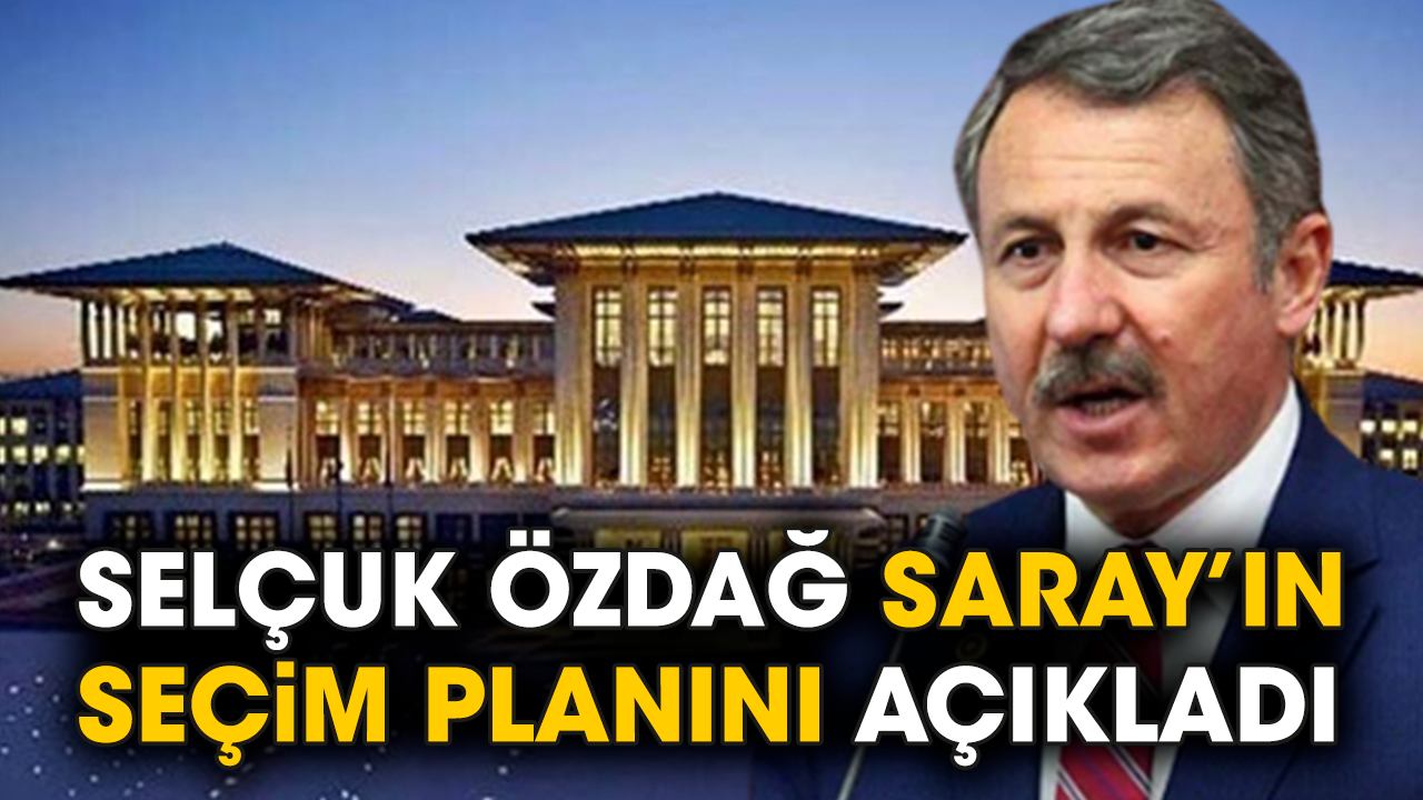 Selçuk Özdağ Saray’ın seçim planını açıkladı