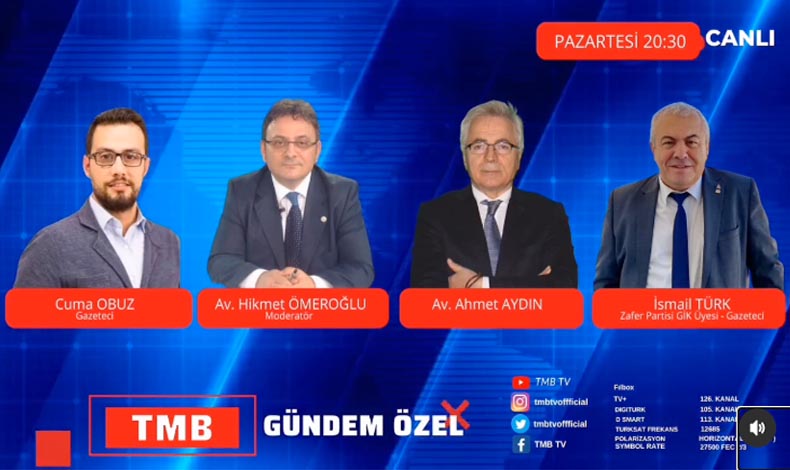 İsmail Türk TMB Tv'de deprem izlenimlerini anlatacak