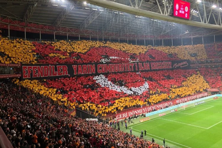 TFF'den G.Saray'a "siyasi slogan" uyarısı