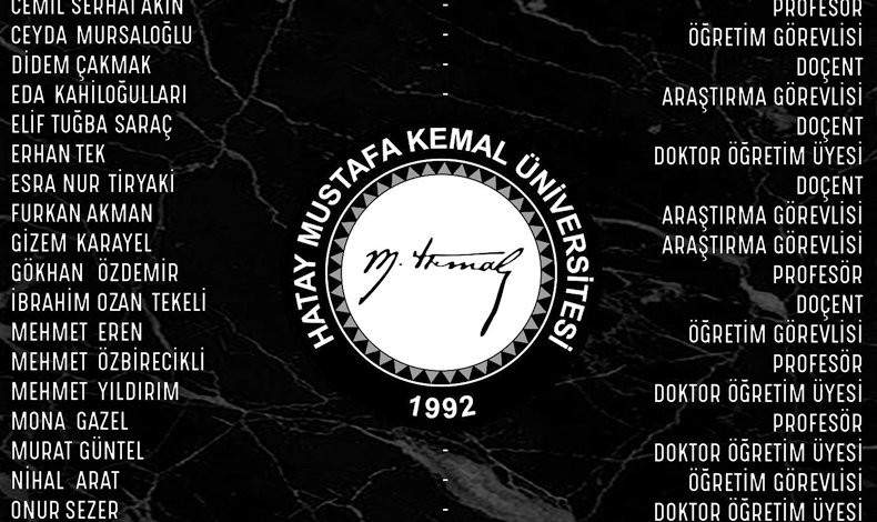 Üniversitenin depremdeki 195 kişilik büyük kaybı