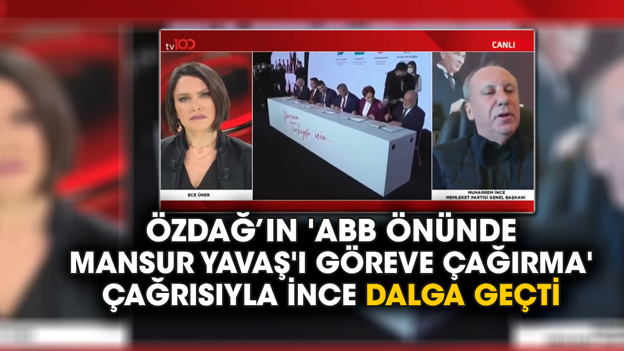 Özdağ’ın 'ABB önünde Mansur Yavaş'ı göreve çağırma' çağrısıyla ince dalga geçti