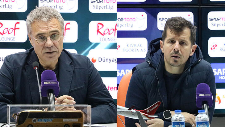 Alanyaspor - Başakşehir maçı sonrası iki antrenör de açıklama yaptı
