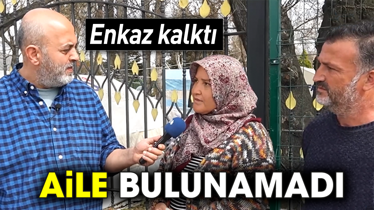 Enkaz kalktı! Aile bulunamadı