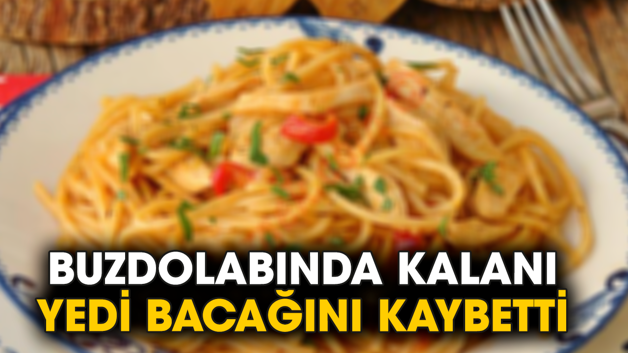 Buzdolabında kalanı yedi bacağını kaybetti