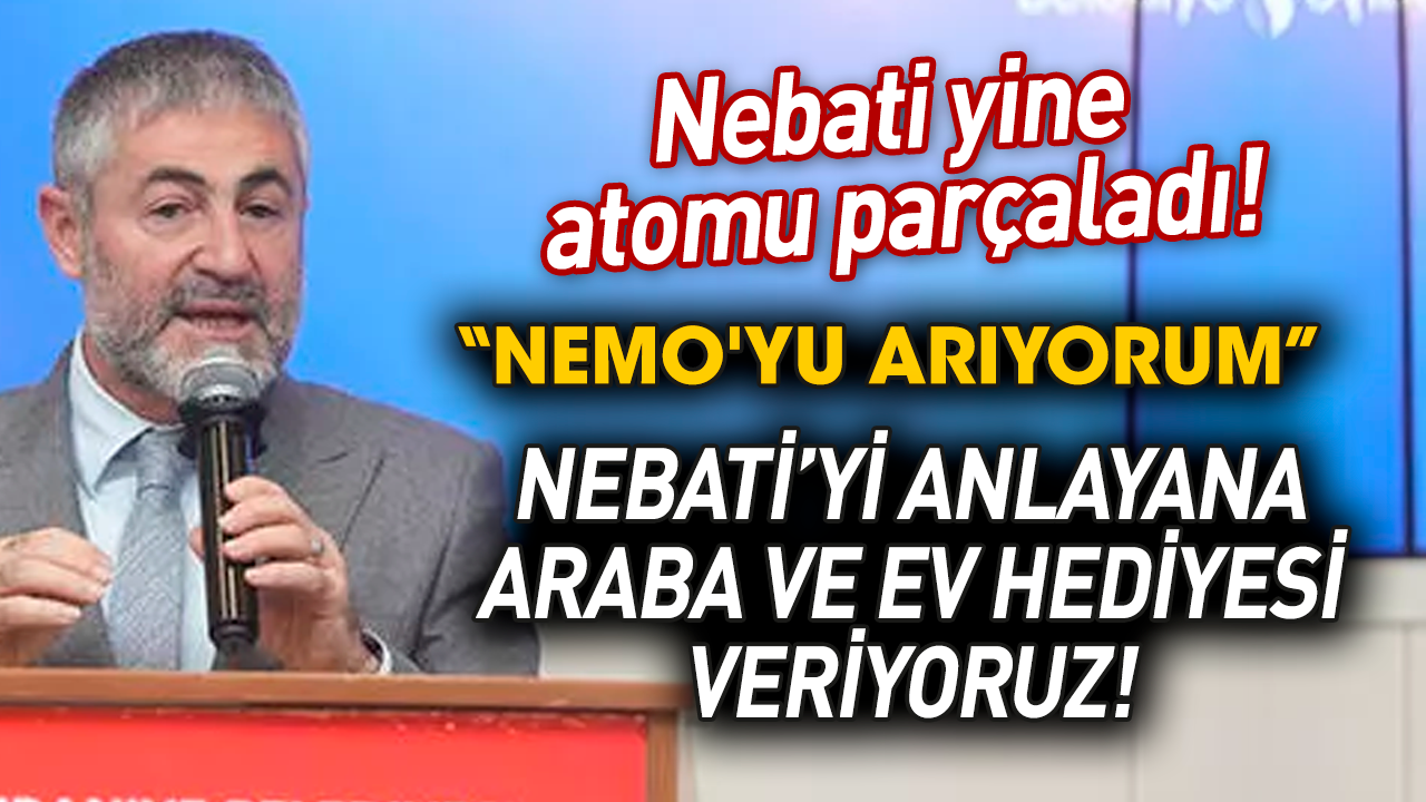Nurettin Nebati'den tuhaf açıklamalar