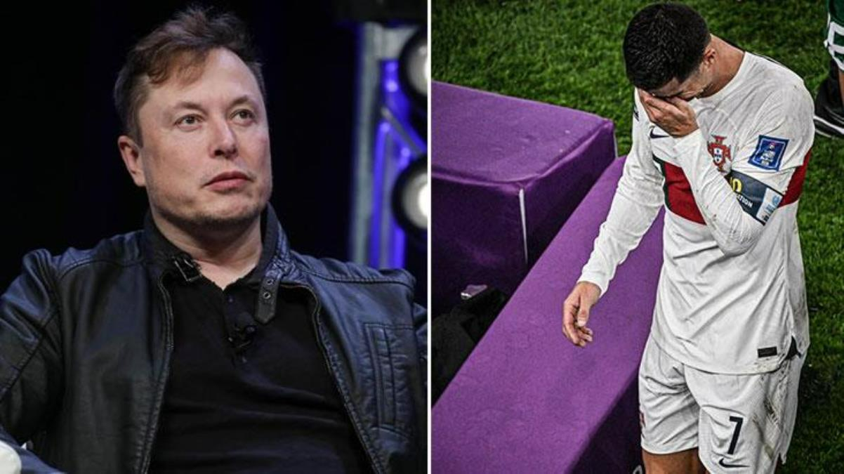 Suudi Arabistan'ı karıştıran Ronaldo'ya bir darbe de Elon Musk'tan!
