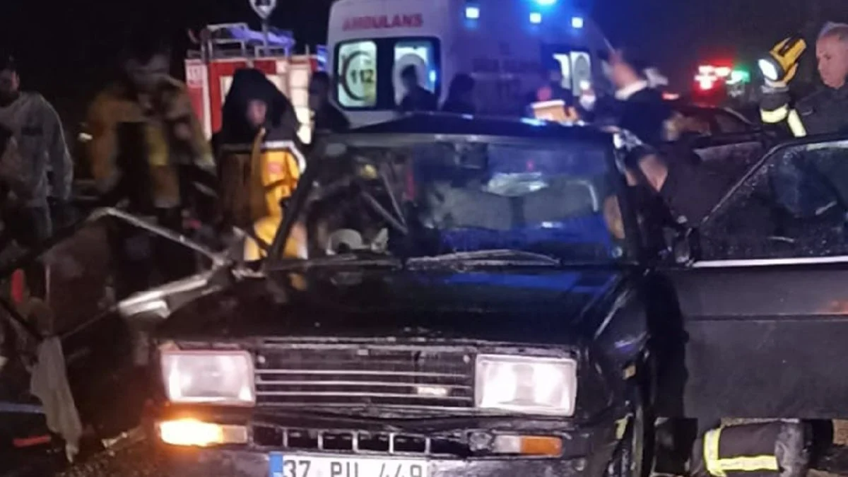 Amasya'da zincirleme kaza: Karı-koca öldü.8 yaralı