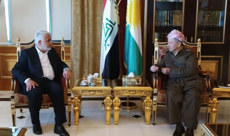 HÜDA PAR Barzani ile görüştü