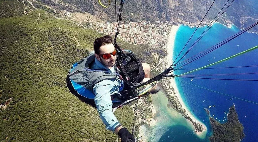 Fethiye'de paraşüt kazası; milli paraşütçü  hayatını kaybetti