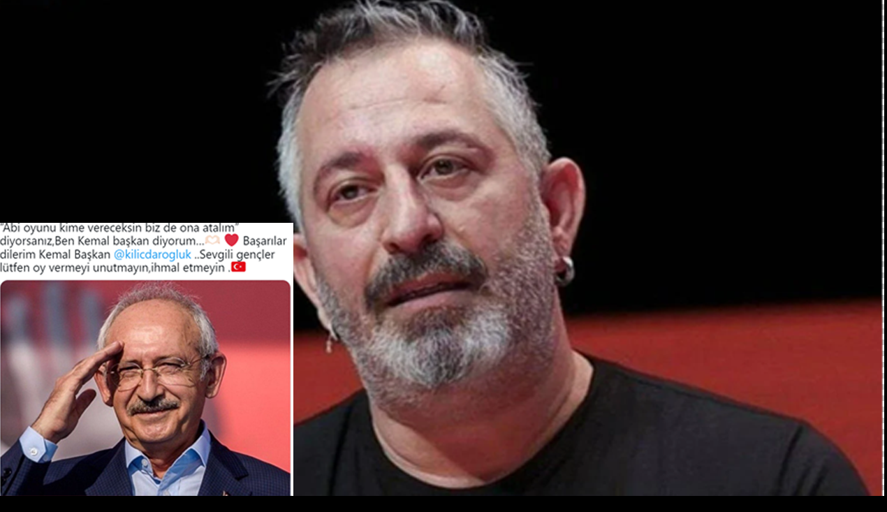 Cem Yılmaz'dan  Kılıçdaroğlu'na Destek