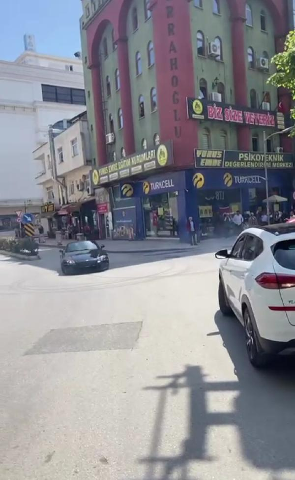 Drift yaptığı anları sosyal medyada paylaştı 72 bin tl ceza yedi