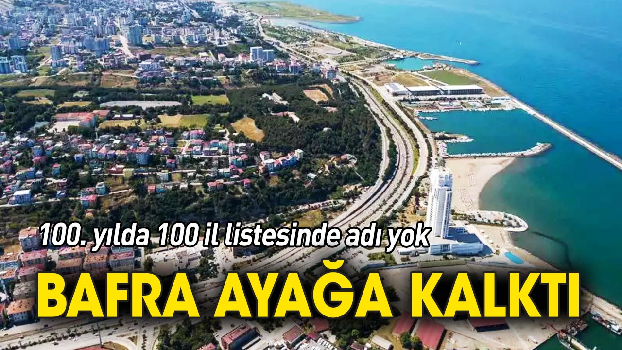 Bafra ayağa kalktı… Bafra isyanda…