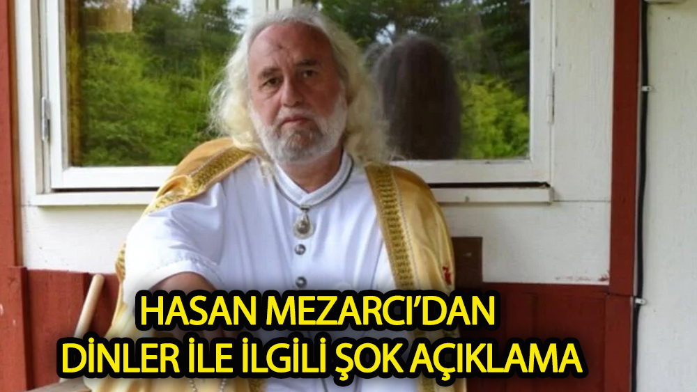 Mezarcı'dan dinler ile ilgili şok açıklama
