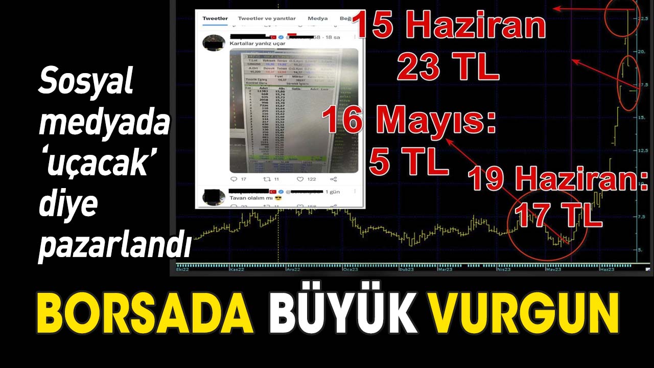 Sosyal medyada ‘uçacak’ diye pazarlandı 'Borsa'da büyük vurgun'