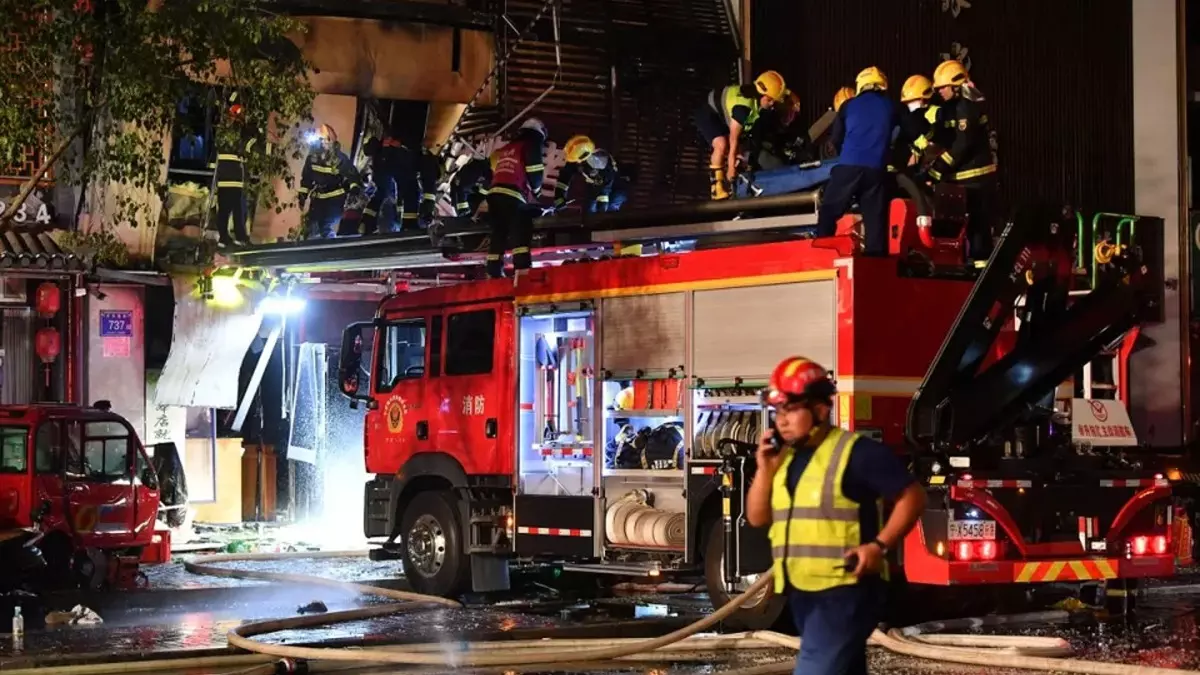 Çin'de  barbekü restorantında patlama! 31 ölü