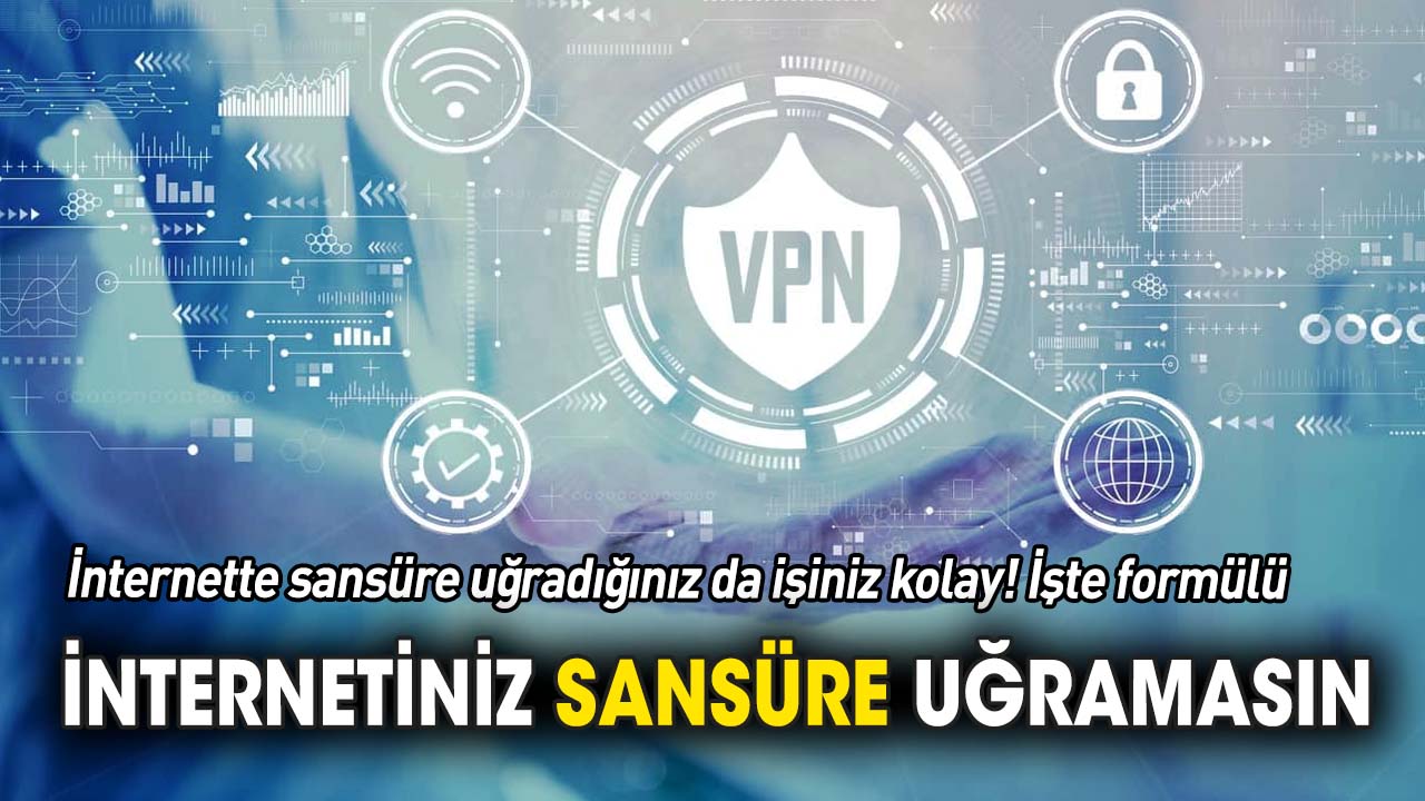 İnternette sansüre uğradığınız da işiniz kolay 'İşte formülü'
