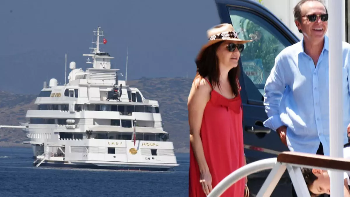 Meksikalı milyarderin yüzen sarayı Bodrum'da
