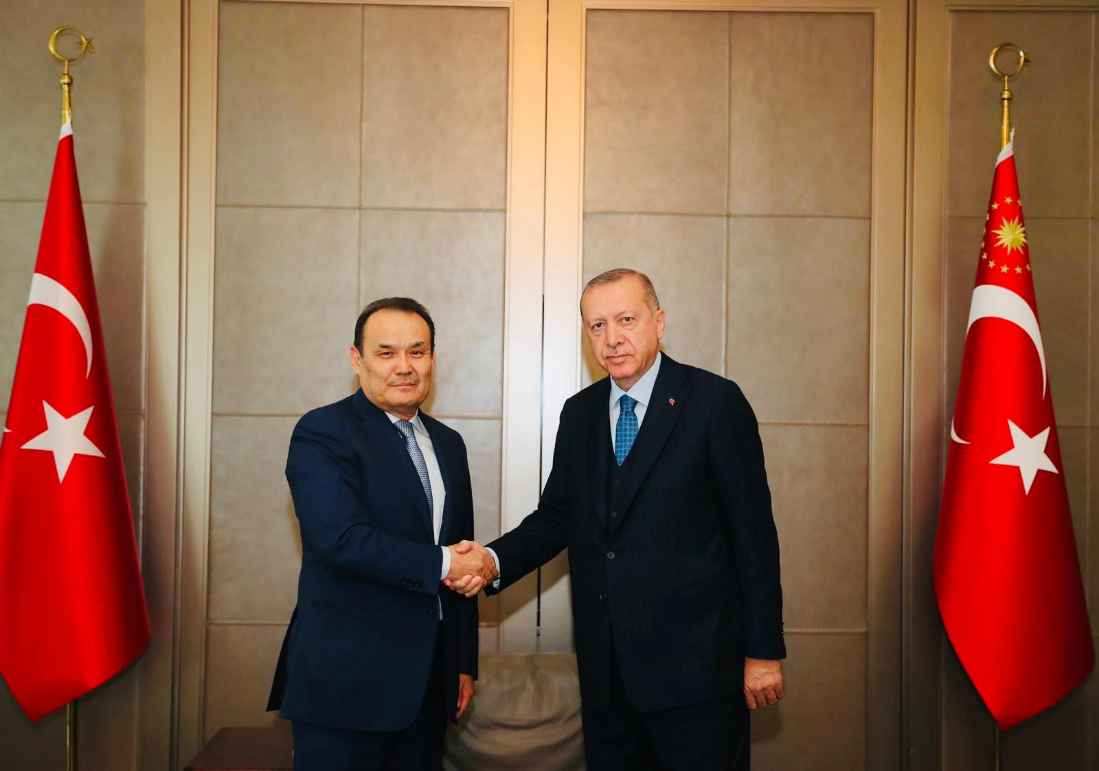 Erdoğan  Türk dünyasını birleştirmeyi başarmış bir liderdir