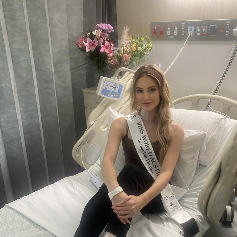 Miss World Australia güzelinin şüpheli hastalığı