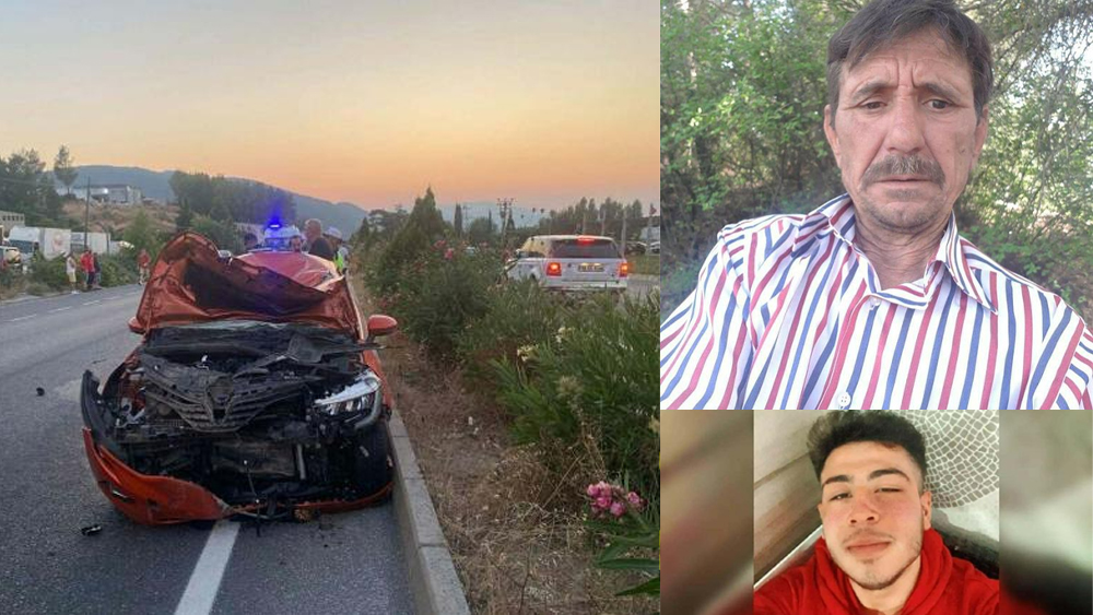 Otomobil motosiklete çarptı! 2 ölü 2 yaralı