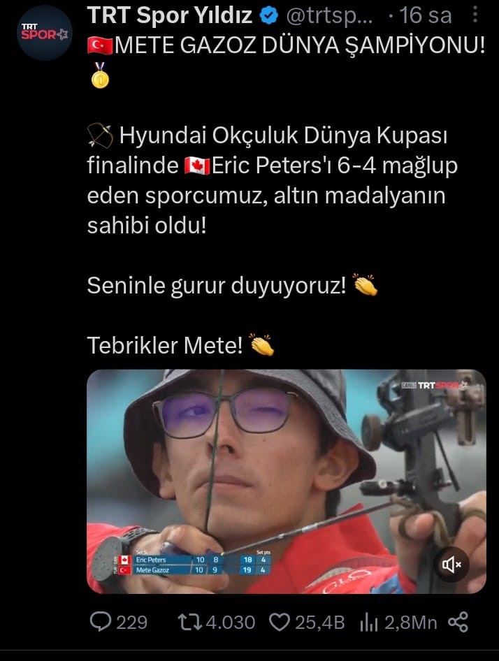 Mete Gazoz kimdir? Dünya Şampiyonu Mete Gazoz nereli?
