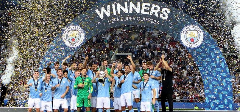 UEFA Süper Kupa'da zafer Manchester City'nin