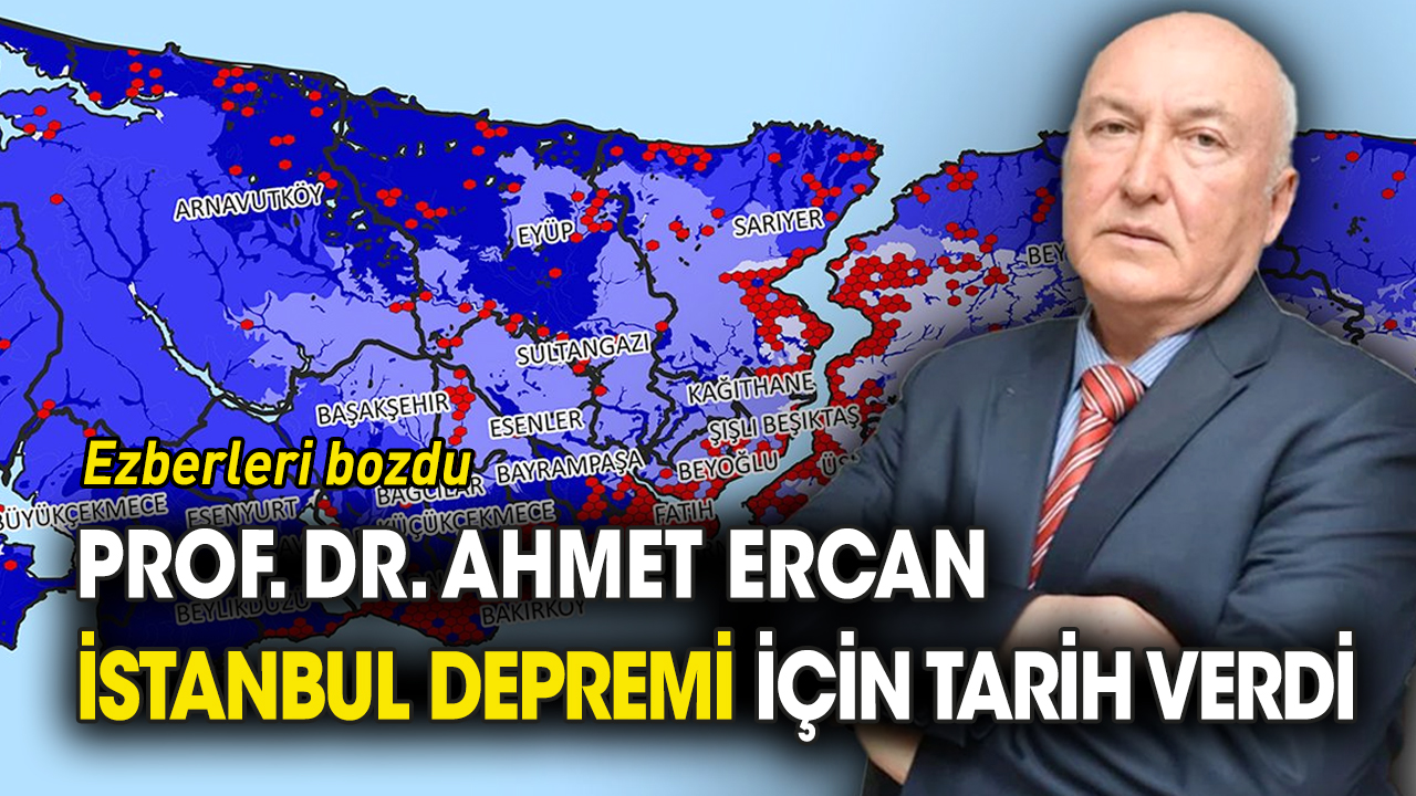 Prof. Dr. Ahmet Ercan'dan ezberleri bozan açıklama