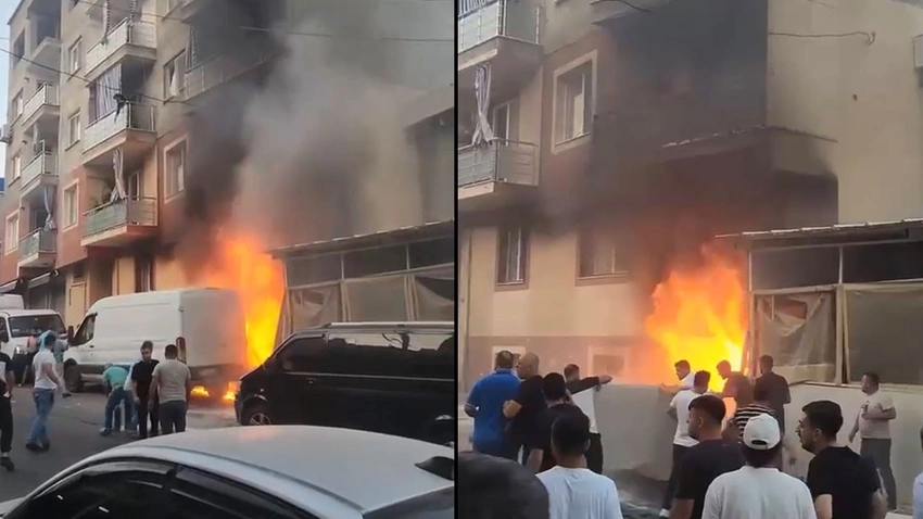 Sigara izmaritinden yangın çıktı, yaralılar var.