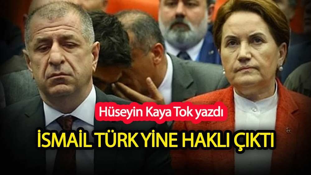 İsmail Türk yine haklı çıktı!