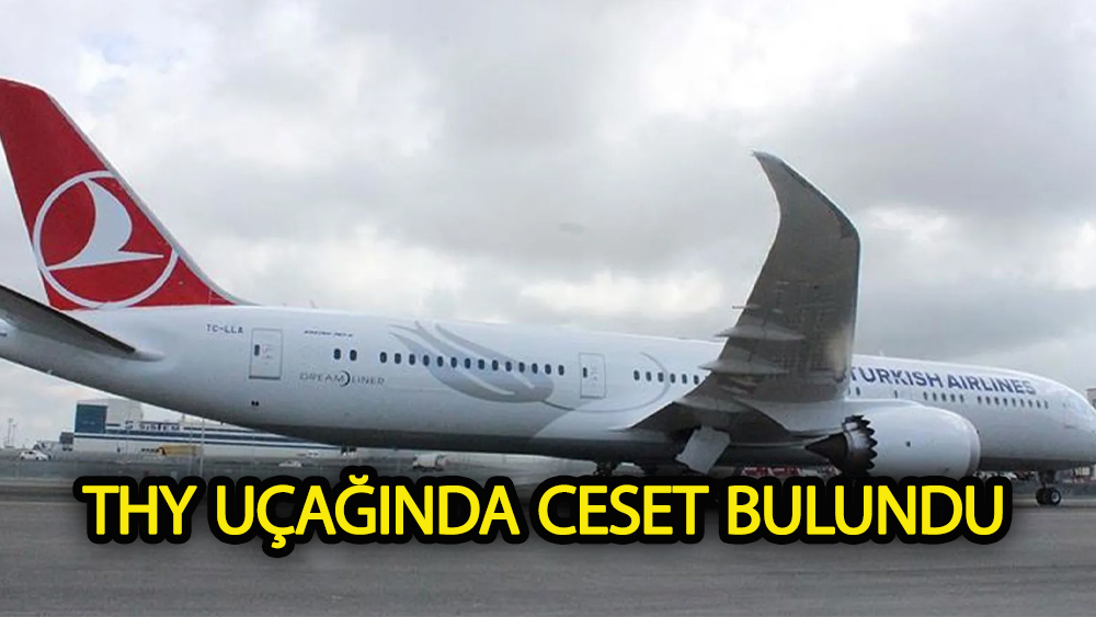 THY uçağının iniş takımında ceset bulundu