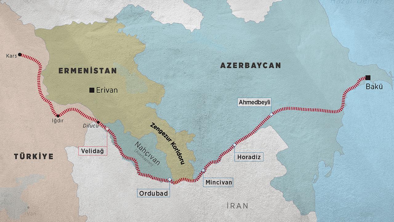 Zengezur koridoru nedir? Ne işe yarayacak? Türk Dünyasına faydaları nelerdir?