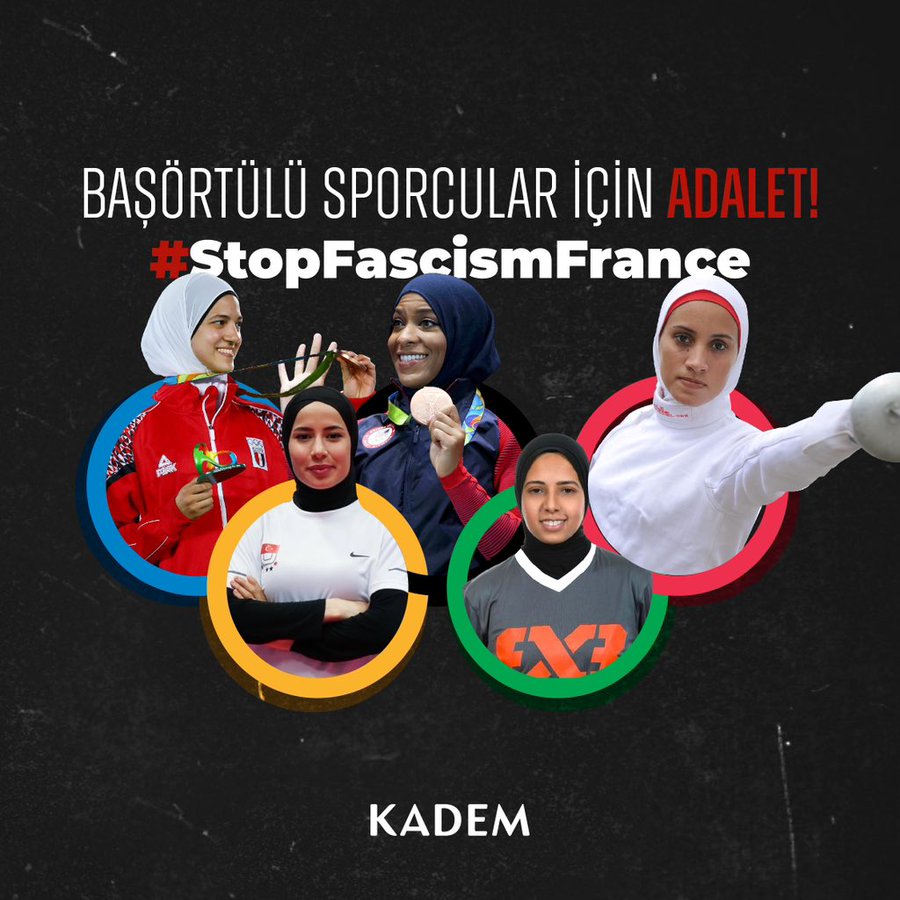 Fransa’dan Başörtülü Sporculara Yasak!