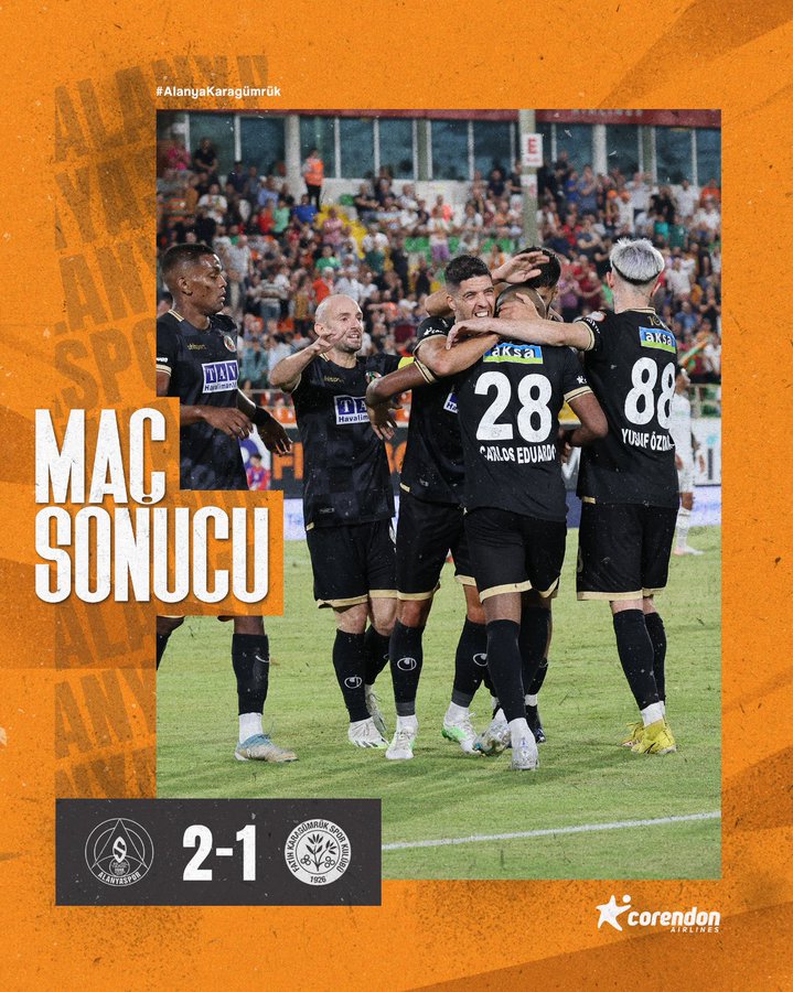 Alanyaspor, Fatih Karagümrük Maç Özeti!