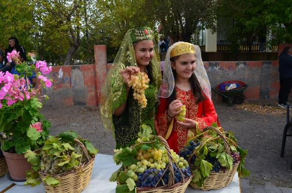 Aksaray’da pekmez festivali düzenlendi