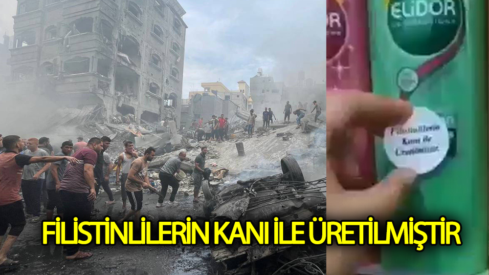İsrail ürünleri sosyal medyada protesto edildi