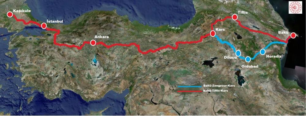 Kars - Nahcıvan Demir Yolu Projesi