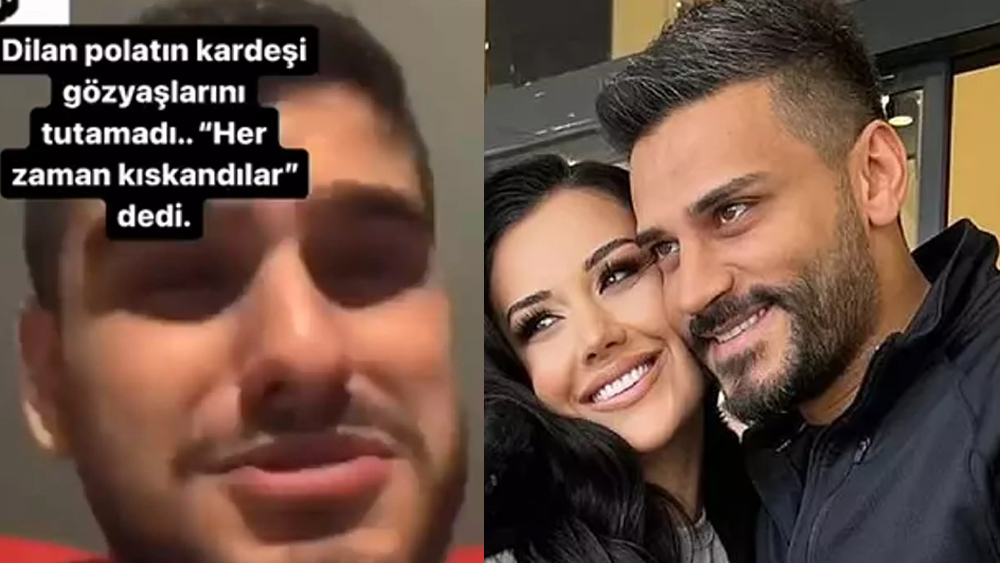 Dilan Polat'ın kardeşinin ağlamaya çalışması gündem oldu