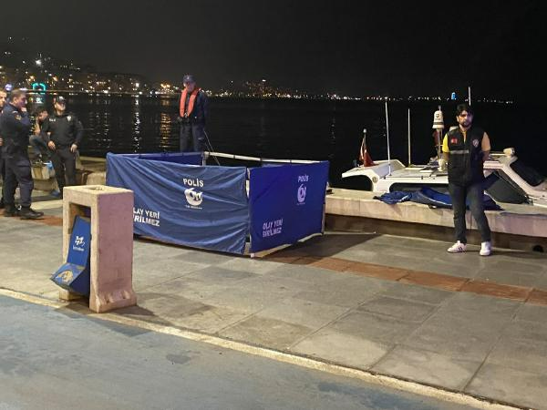 Denizde ayaklarına bidon bağlanmış erkek cesedi bulundu