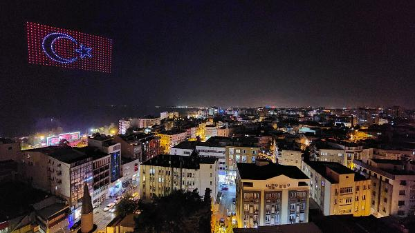 Antalya´da, Cumhuriyet’in 100. yılına fener alaylı kutlama