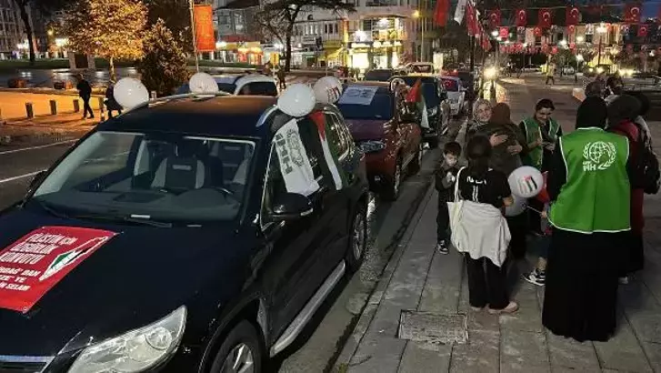 ‘Filistin İçin Özgürlük Konvoyu İncirlik Üssü'ne yürüyor