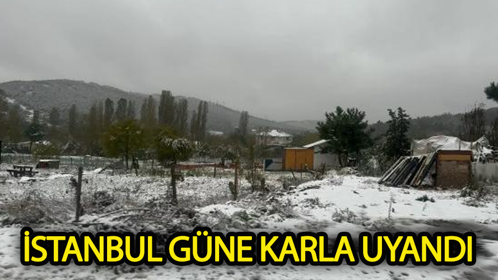 İstanbul kar yağdı
