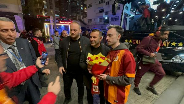 Galatasaray kafilesi, Trabzon'da