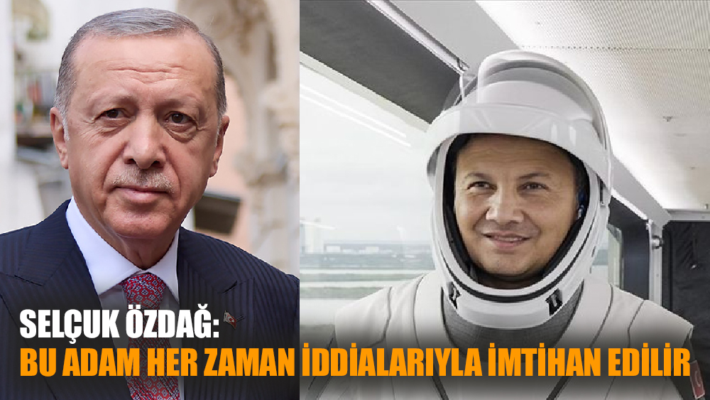 Erdoğan'ın turistik uzay seyahati  konuşması gündem oldu